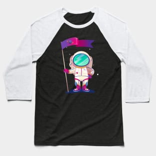 Space Travel Baseball T-Shirt